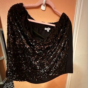 Perfectly Priscilla Black Skirt